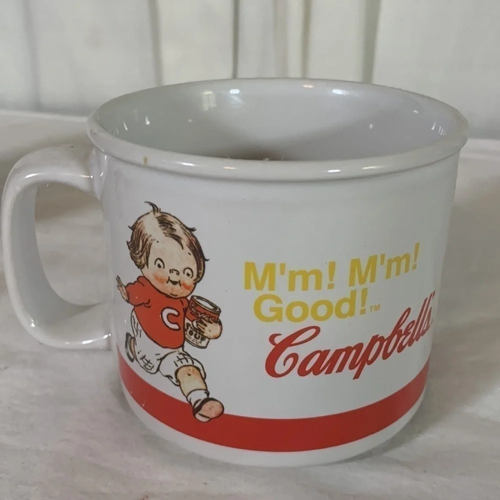 Vintage Campbell’s Soup Kids Cup/Mug, set of three